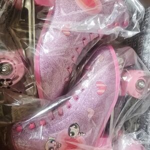 Dolls Kill Vibrant Pink Roller Skates